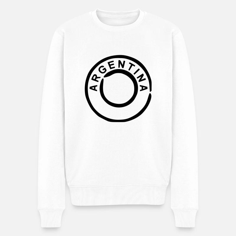 Argentine - Argentina - Pull Premium bio Homme - blanc