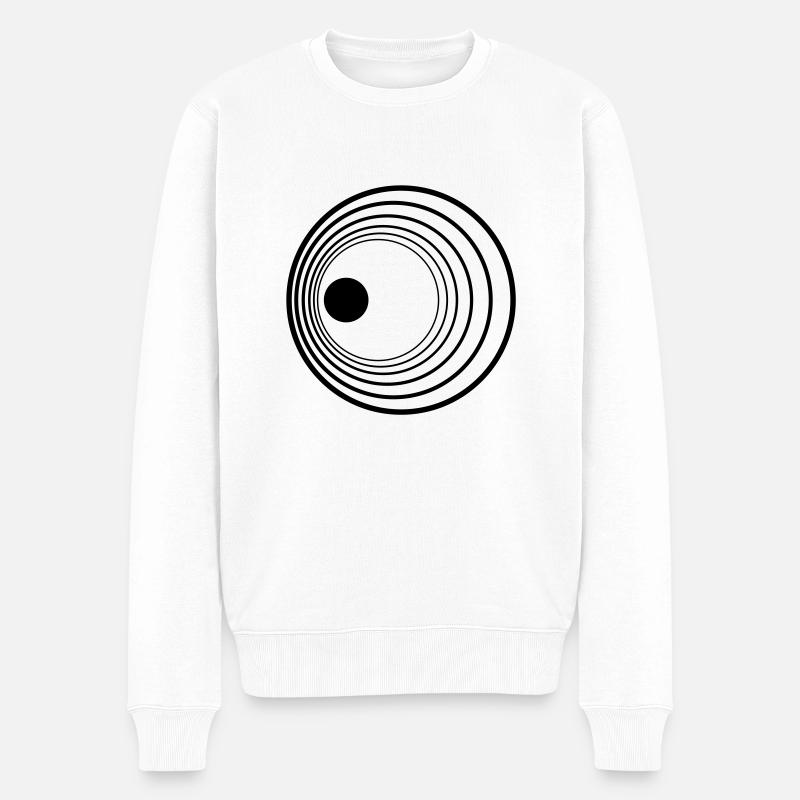 effet Doppler - Pull Premium bio Homme - blanc