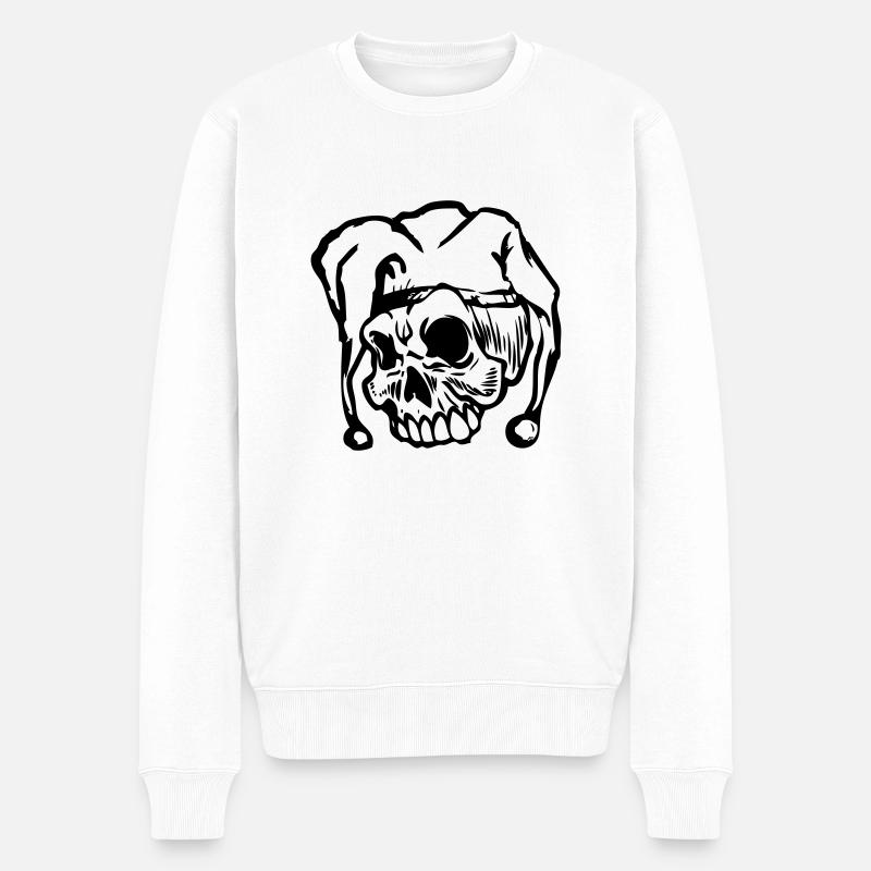 joker - Pull Premium bio Homme - blanc