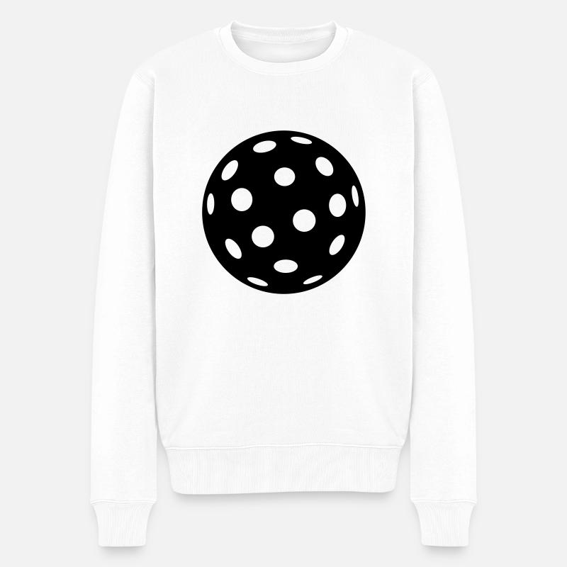 Floorball - Pull Premium bio Homme - blanc