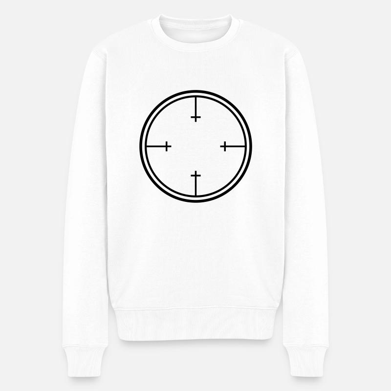 réticule - Pull Premium bio Homme - blanc