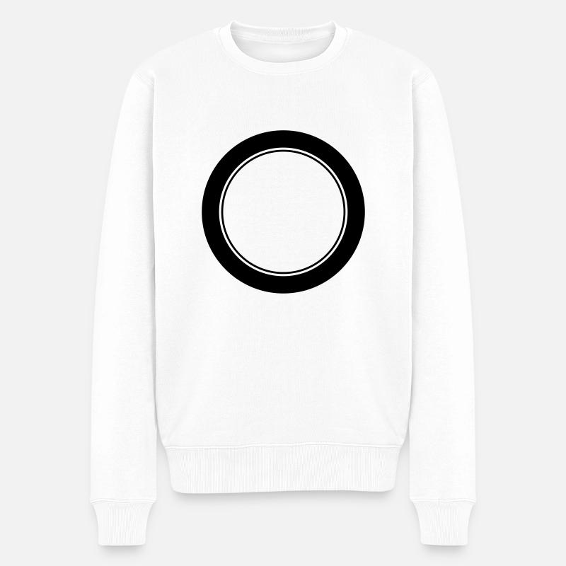 Logo / / anniversaire emblème / / équipe / / Club - Pull Premium bio Homme - blanc