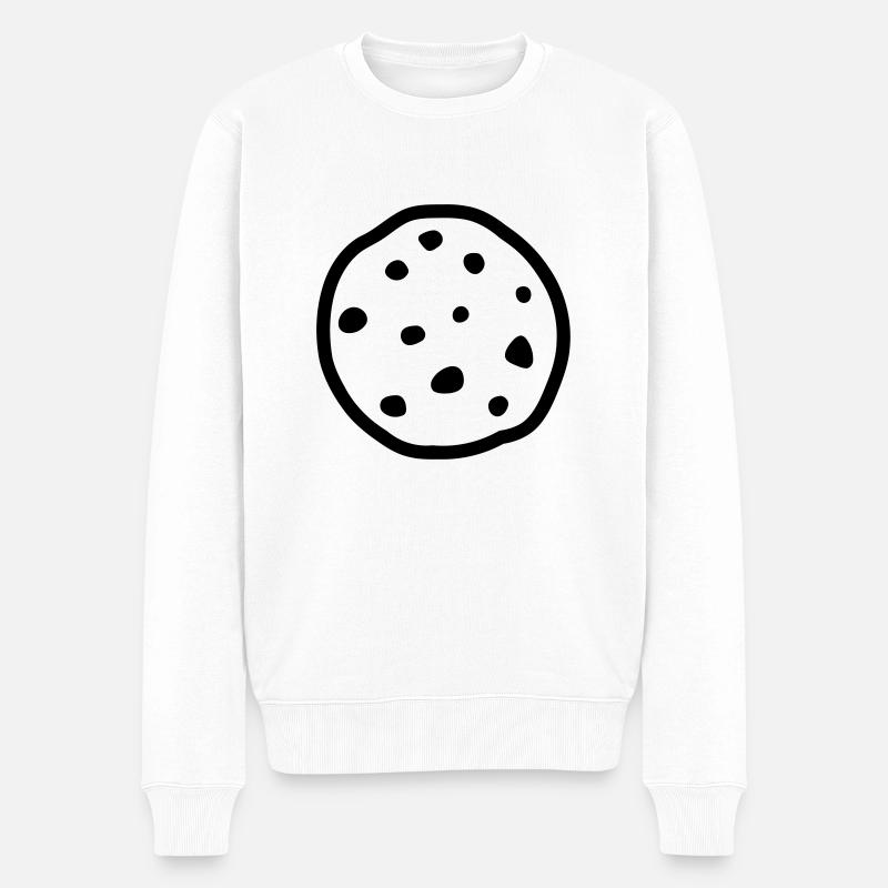 Biscuit - Pull Premium bio Homme - blanc