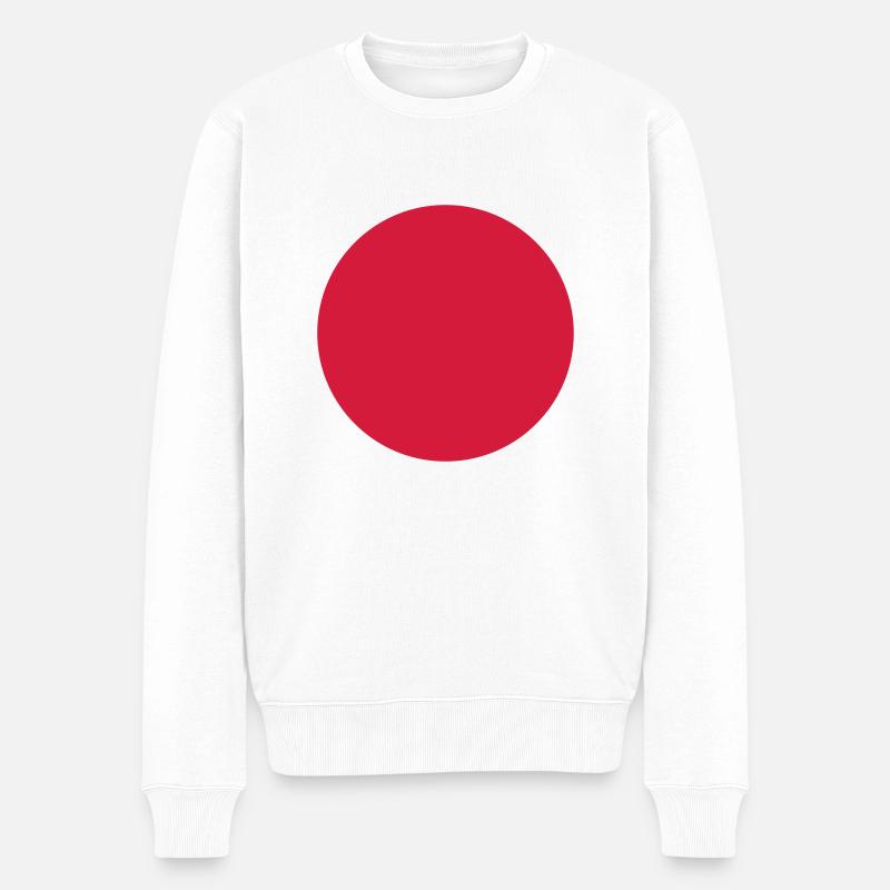 Cercle - Pull Premium bio Homme - blanc