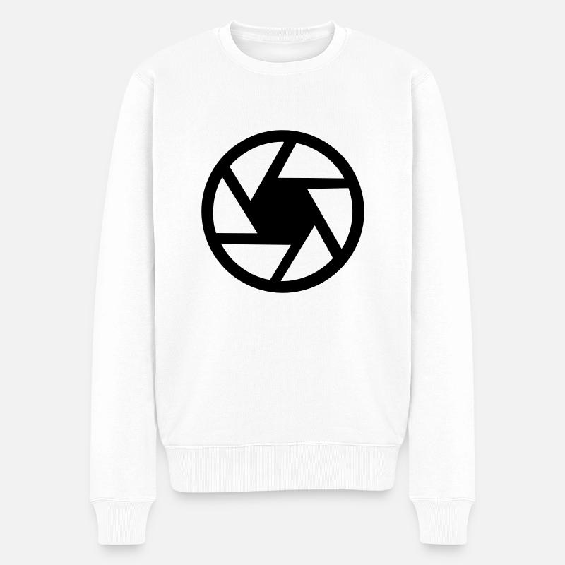 Camera - Pull Premium bio Homme - blanc