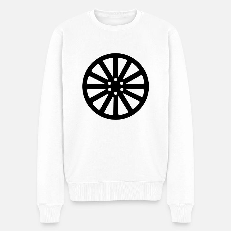 Jante - Pull Premium bio Homme - blanc