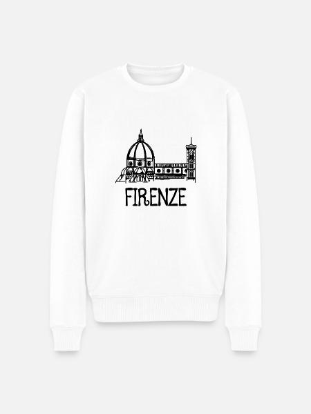 Florence - Men's Premium Organic Jumper - white