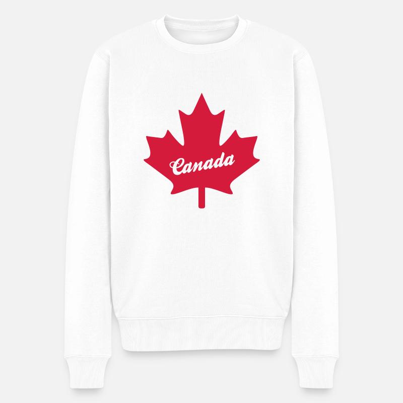 canada - Pull Premium bio Homme - blanc
