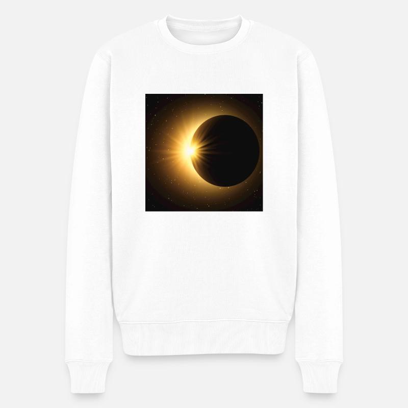 Modèle d'espace - Pull Premium bio Homme - blanc