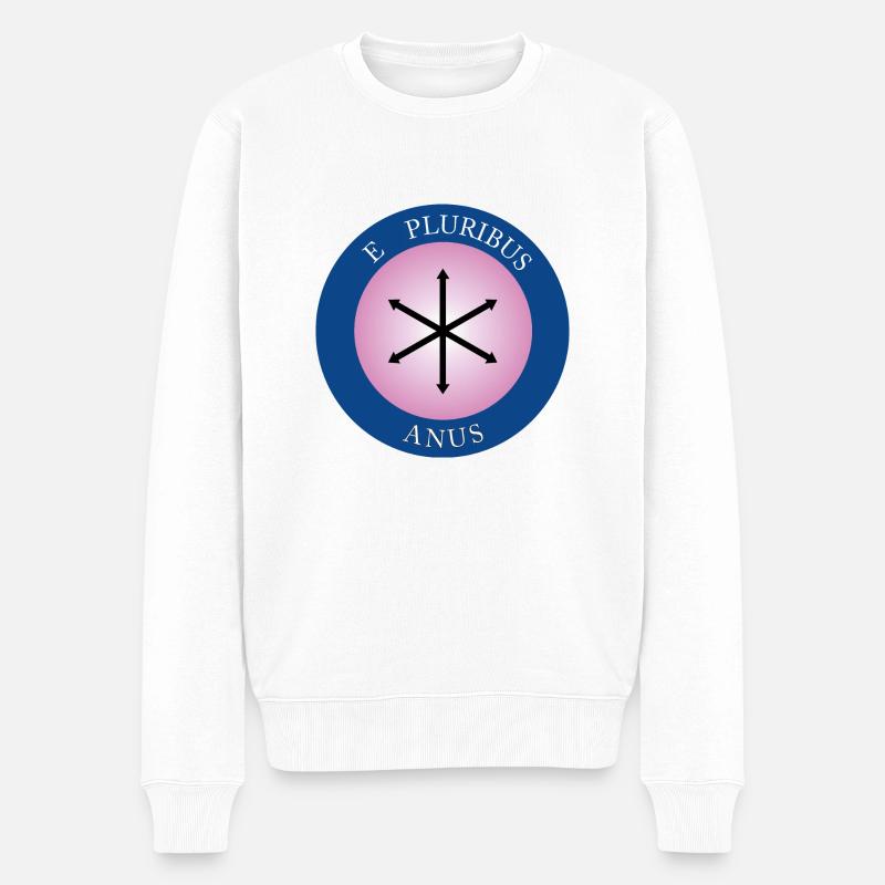 Pluribus Anus - Pull Premium bio Homme - blanc