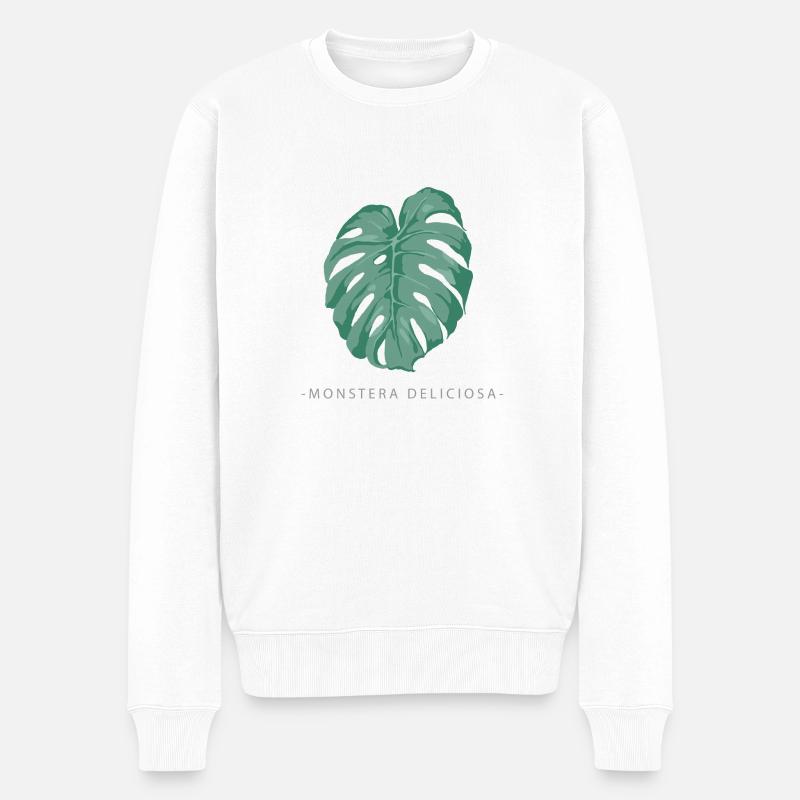 Monster Deliciosa - Pull Premium bio Homme - blanc
