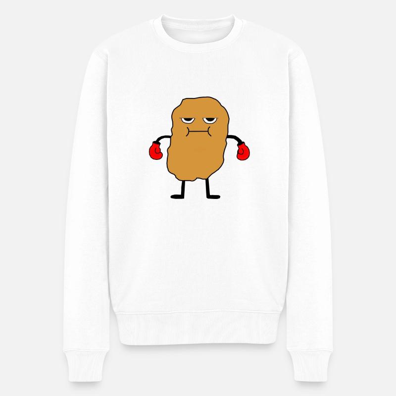 Pépite en colère - Pull Premium bio Homme - blanc