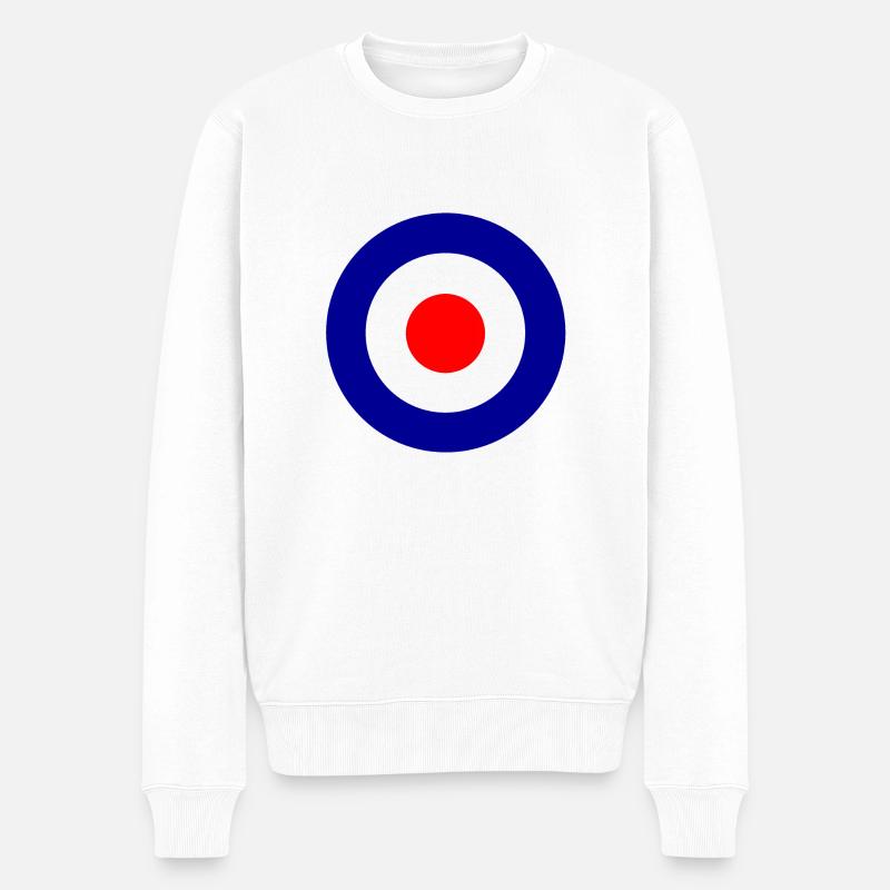 MOD LOGO - Männer Premium Bio Pullover - Weiß