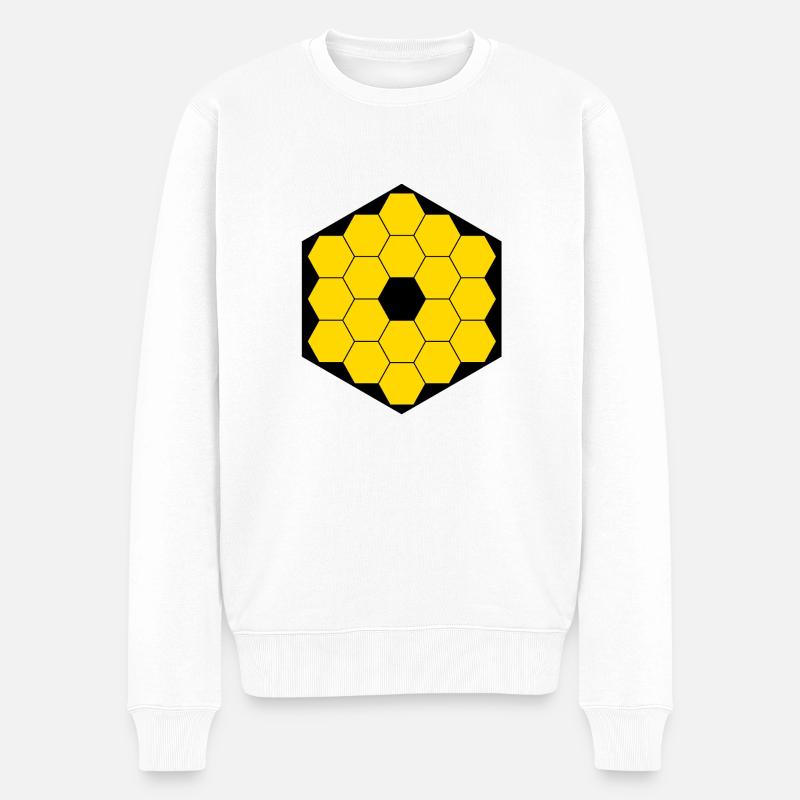 Télescope spatial James Webb - Pull Premium bio Homme - blanc