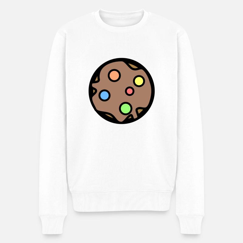 Biscuit - Pull Premium bio Homme - blanc