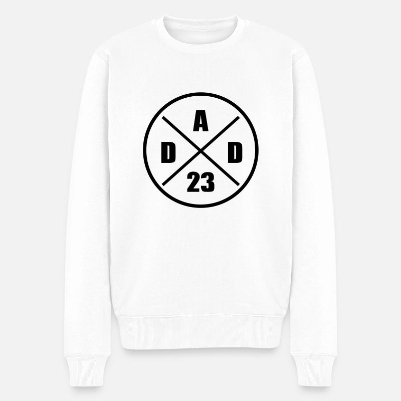 Papa 23 ans - Pull Premium bio Homme - blanc