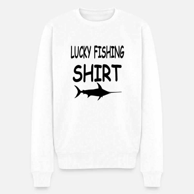 Pêche - Pull Premium bio Homme - blanc