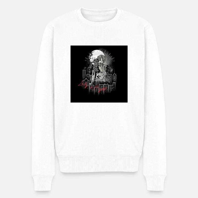 Nuit de la Dame - Pull Premium bio Homme - blanc