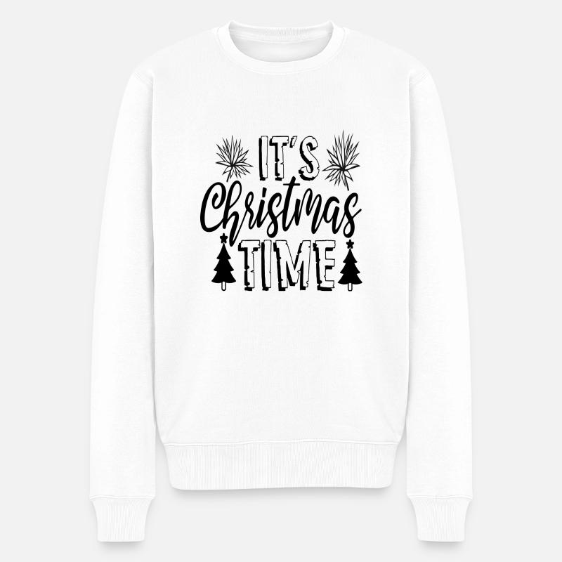 C’est Noël - Pull Premium bio Homme - blanc