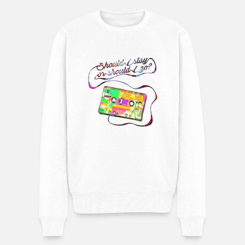Eddie Munson Eleven - Männer Premium Bio Pullover - Weiß