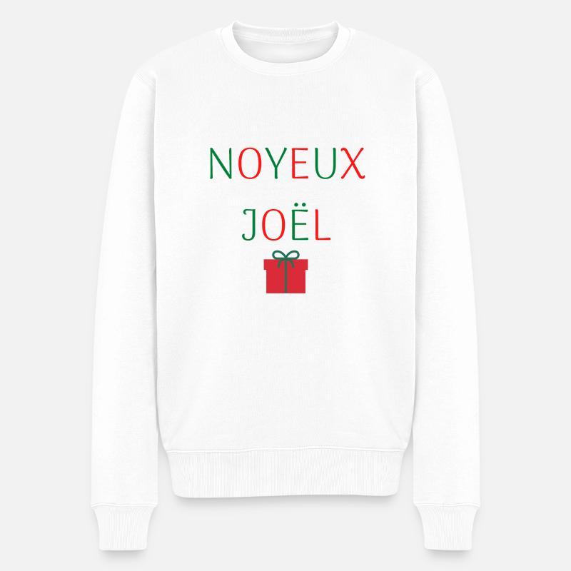 Pull de Noël marrant - Pull Premium bio Homme - blanc