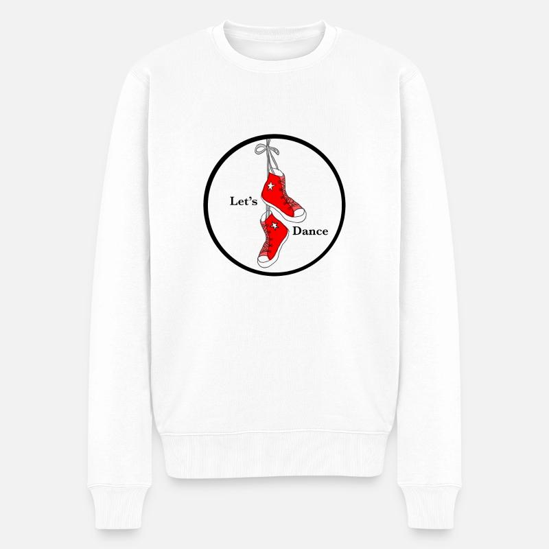 Dansons Volume 1 - Pull Premium bio Homme - blanc