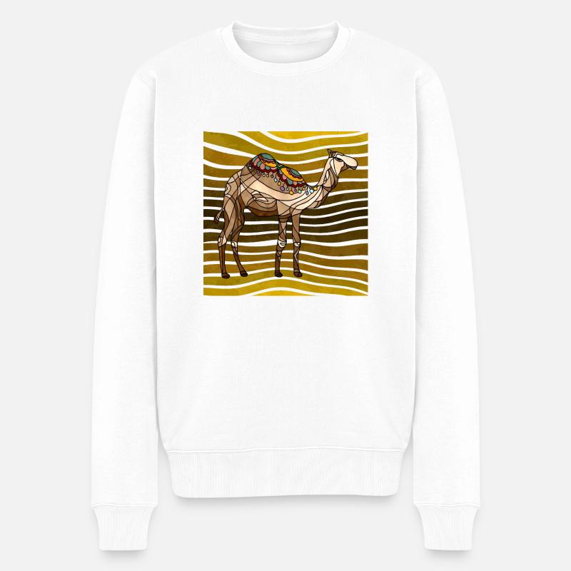 Chameau - Pull Premium bio Homme - blanc