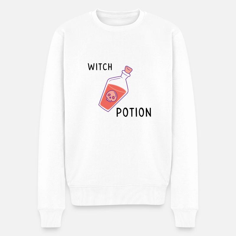 Potion de sorcière - Pull Premium bio Homme - blanc