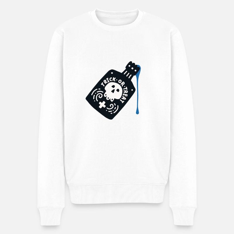 Potion mortelle Halloween - Pull Premium bio Homme - blanc