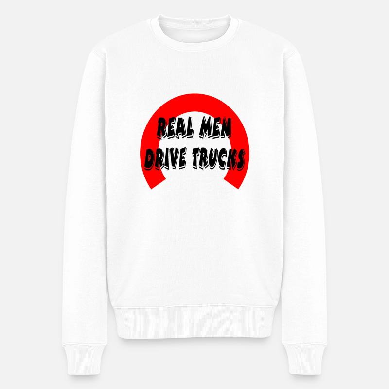 Camion - Pull Premium bio Homme - blanc