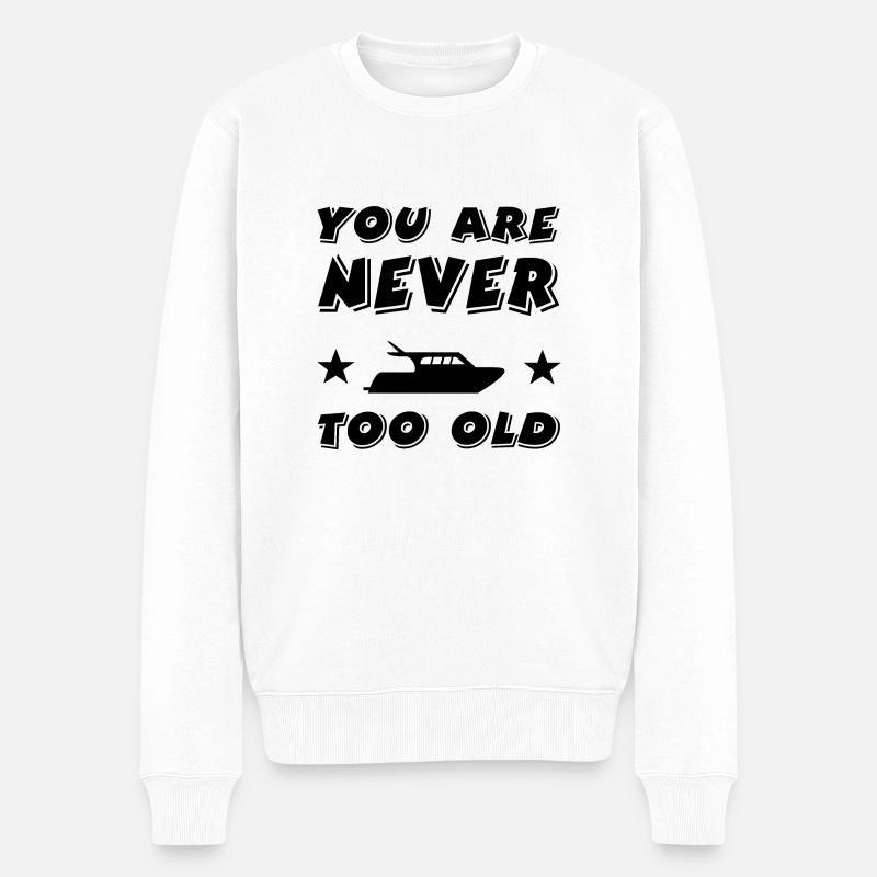 Bateau - Pull Premium bio Homme - blanc