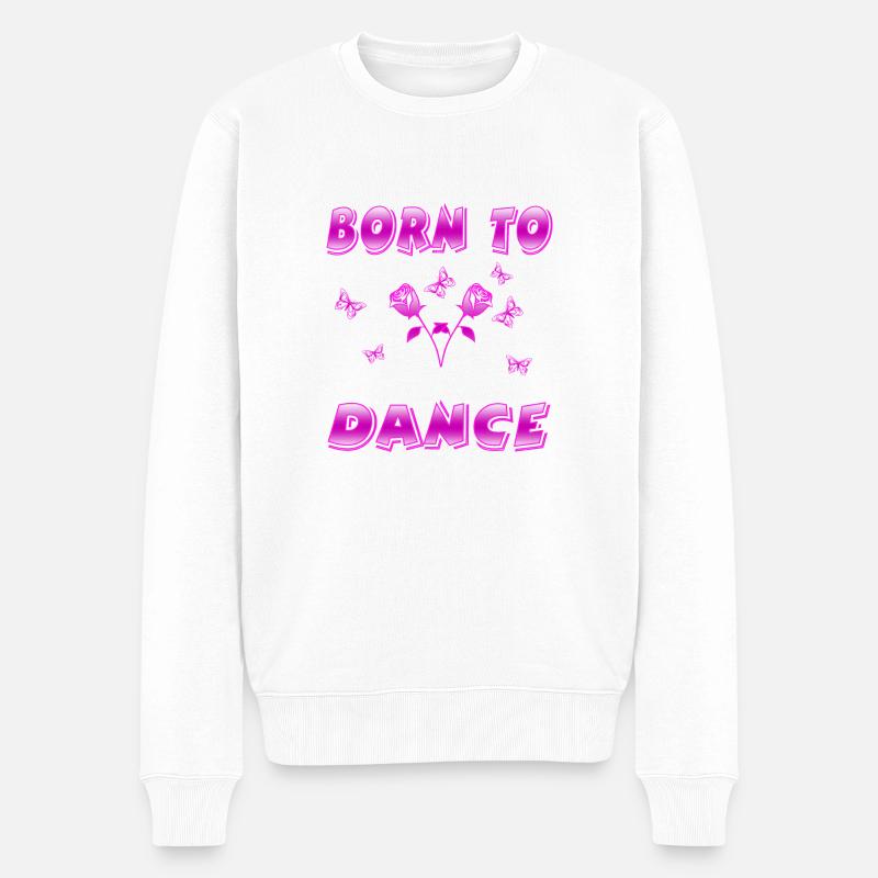 Danser - Pull Premium bio Homme - blanc