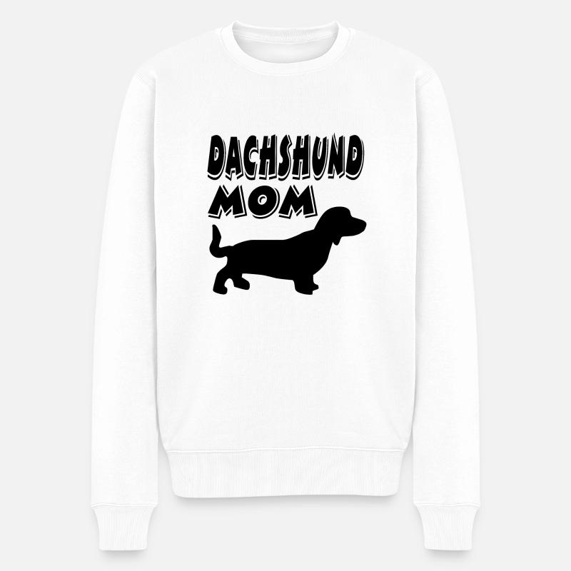 Teckel - Pull Premium bio Homme - blanc