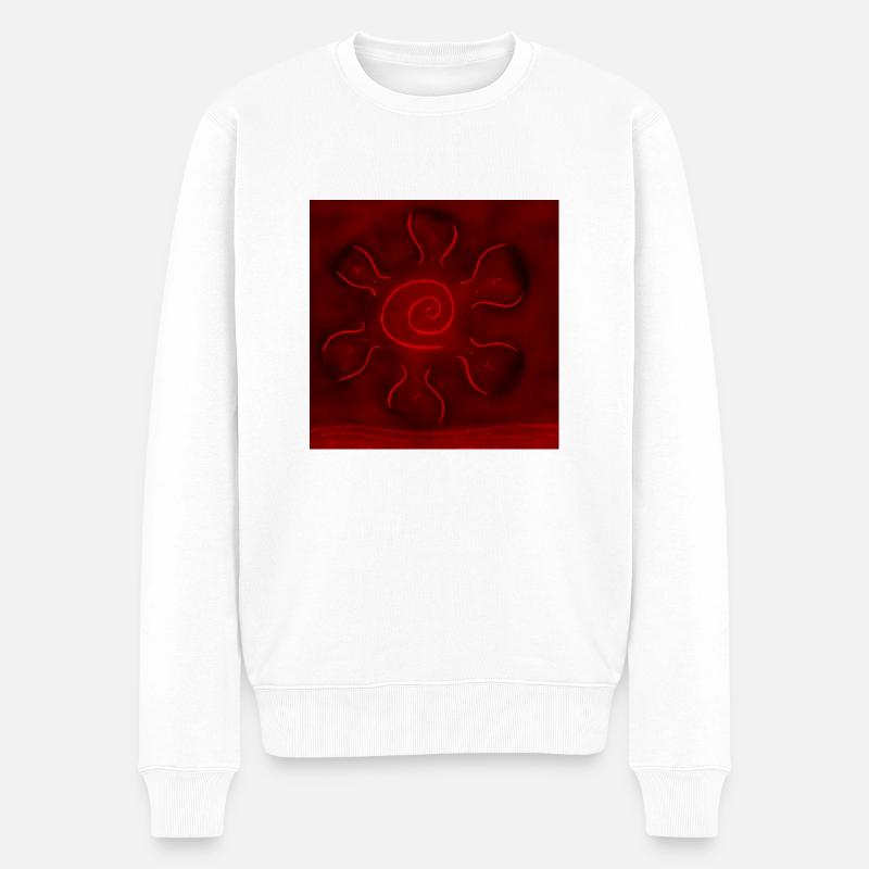 SOLEIL SUR LA MER ROUGE - Pull Premium bio Homme - blanc