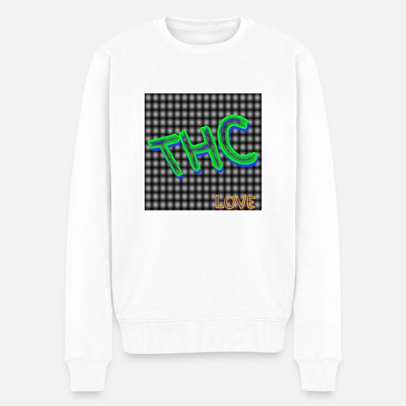 THC - AMOUR - Image - 2023 - Pull Premium bio Homme - blanc