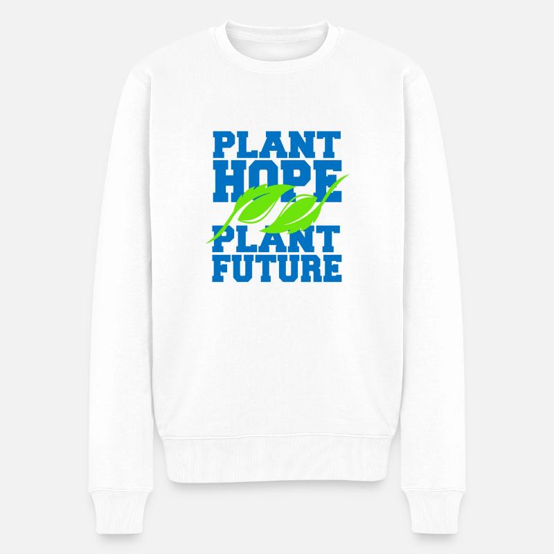 Nature - Pull Premium bio Homme - blanc
