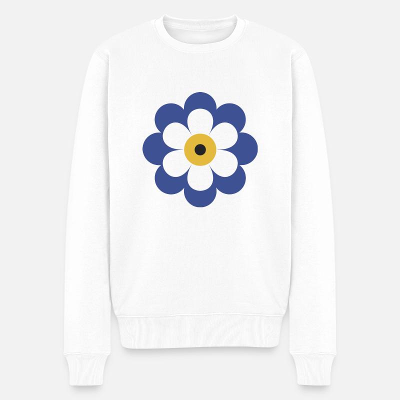 Nazar - Männer Premium Bio Pullover - Weiß