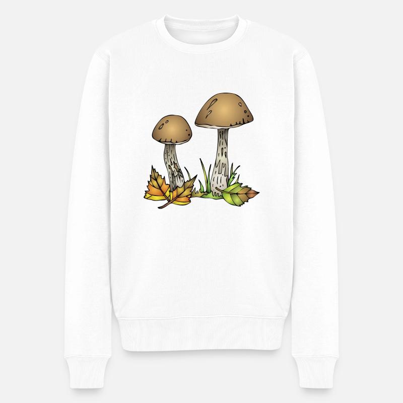 Mycètes - Pull Premium bio Homme - blanc