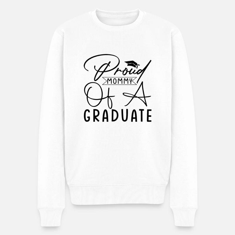 Fière maman d’un diplômé - Pull Premium bio Homme - blanc