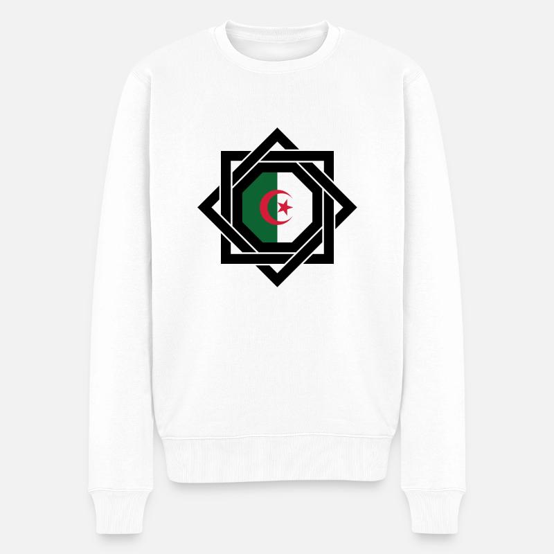 Algérie (DZ) - Pull Premium bio Homme - blanc