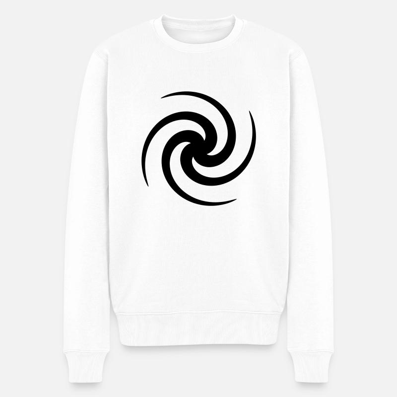 Tourner - Pull Premium bio Homme - blanc