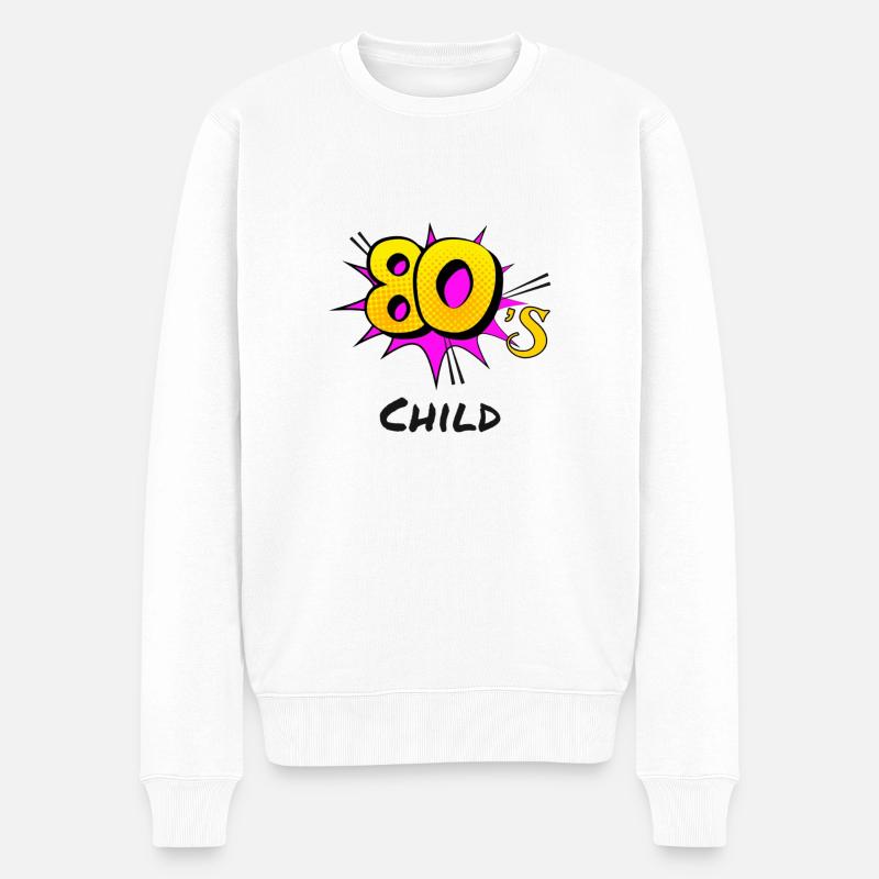 Sprüche - Männer Premium Bio Pullover - Weiß