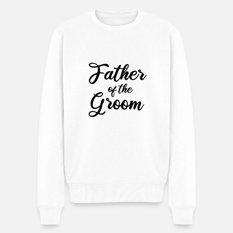 Père du marié - Pull Premium bio Homme - blanc