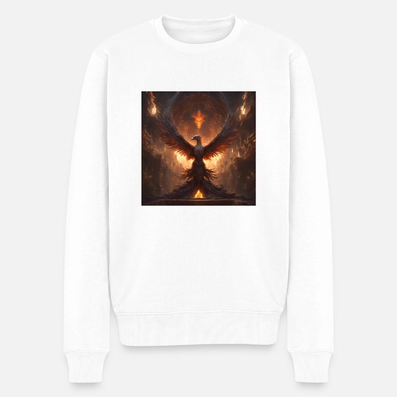 le phoenix - Pull Premium bio Homme - blanc
