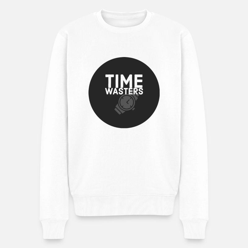 Pertes de temps - Pull Premium bio Homme - blanc