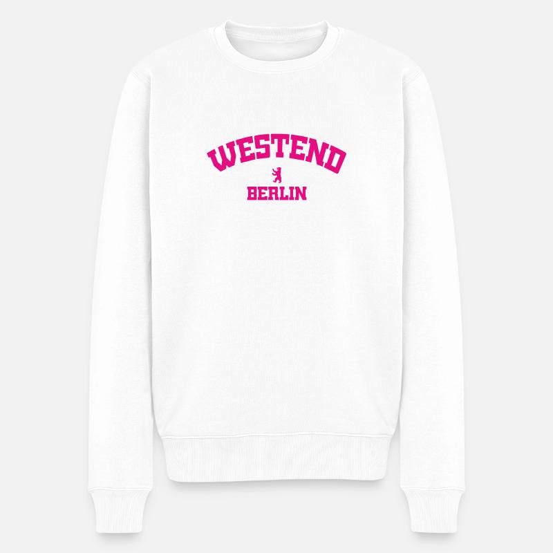Westend - Berlin - Allemagne - Pull Premium bio Homme - blanc
