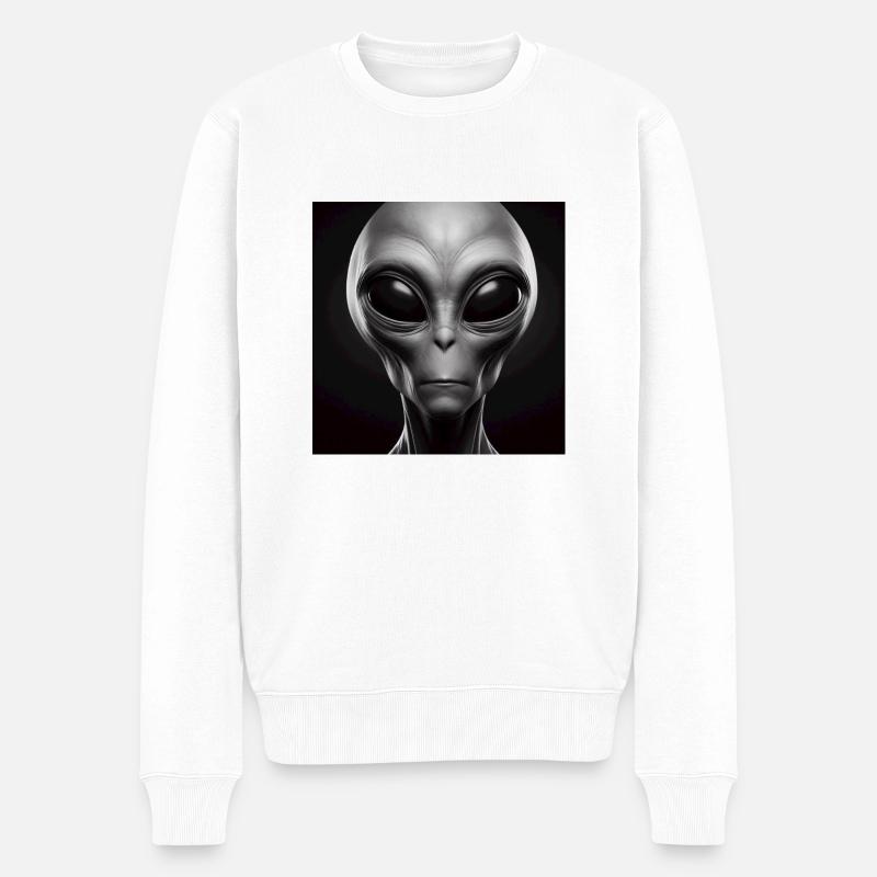 Astronomie Physik Astrophysik - Männer Premium Bio Pullover - Weiß