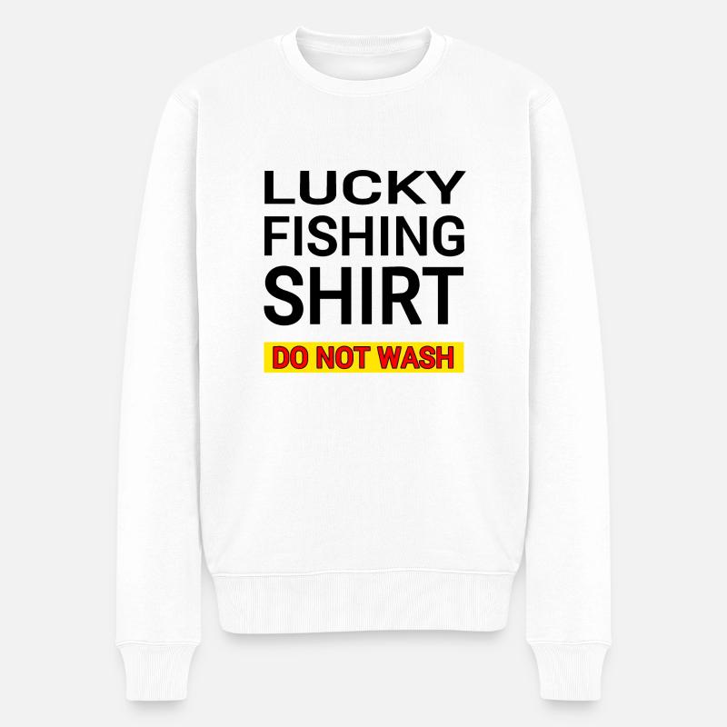 Pêche - Pull Premium bio Homme - blanc