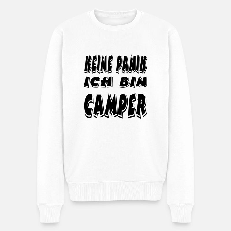 Camper - Männer Premium Bio Pullover - Weiß