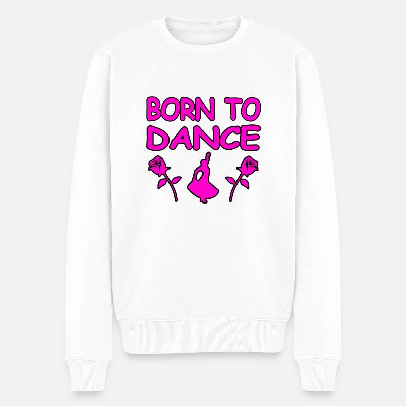 Danser - Pull Premium bio Homme - blanc